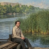 Из альбома   Я СЕБЯ РИСУЮ   *Винница речка Буг :: ujgcvbif 