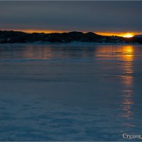 Зимний вечер на Байкале :: Студия фотографии