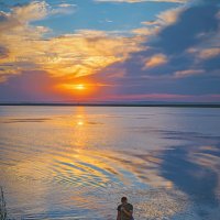 На закате. :: Serj Korinkevich