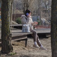 С телефоном и одной не скучно :: Татьяна Машошина