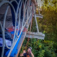 Тренировка.Висячий мост... :: arkadii Тренировка.Висячий мост... :: arkadii