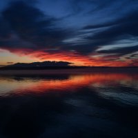 Ангара после заката :: Сергей Шаврин