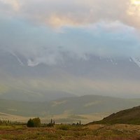Курайская степь и Северо-Чуйский хребет :: Владимир Кириченко