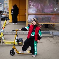 взрослый самокат и его детеныш) :: Артём Евтюхов взрослый самокат и его детеныш) :: Артём Евтюхов