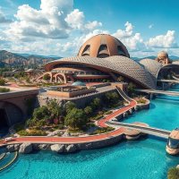 Проект. «Конец 21 века. Новые города ближайшего будущего» (8) :: Игорь Питерский