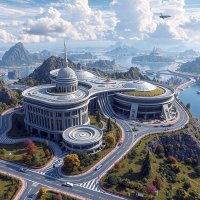 Проект. «Конец 21 века. Новые города ближайшего будущего» (14) :: Игорь Питерский Проект. «Конец 21 века. Новые города ближайшего будущего» (14) :: Игорь Питерский