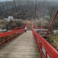 Мостик через реку Нальчик :: Мариша Тим Мостик через реку Нальчик :: Мариша Тим