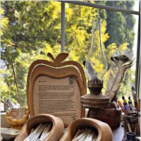 В музее школы Вальдвинкель. Канцелярские принадлежности. :: Валерия Комова