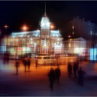 My magic Petersburg_03952_«Макдоналдс» у ст.М. Василеостровская :: Станислав Лебединский