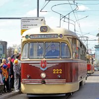 День ТРАМВАЯ 4 апреля на ул Радонежского :: Михаил Бибичков