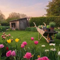 Цветы на даче. :: МАРИЯ ПОПОВА