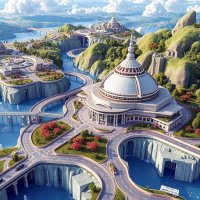 Проект. «Конец 21 века. Новые города ближайшего будущего» (21) :: Игорь Питерский