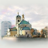 Москва. Церковь Преображения Господня. :: В и т а л и й .... Л а б з о'в Москва. Церковь Преображения Господня. :: В и т а л и й .... Л а б з о'в