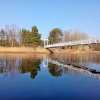 Мост и его отражение. :: Лия ☼ Мост и его отражение. :: Лия ☼