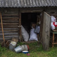 Тихая  жизнь  деревни :: Владимир Гришин