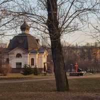 Часовня - мемориал "Всех Святых в земле Российской просиявших". Парк Победы. СПб. :: Лилия *