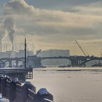 Мост строят. :: ast62 Мост строят. :: ast62