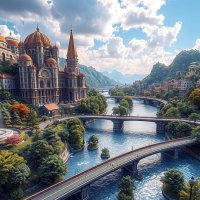 Проект. «Конец 21 века. Новые города ближайшего будущего» (29) :: Игорь Питерский Проект. «Конец 21 века. Новые города ближайшего будущего» (29) :: Игорь Питерский