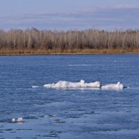 Весенний Иртыш. :: сергей ермошкин Весенний Иртыш. :: сергей ермошкин