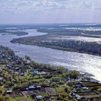 Половодье на Оке :: Валерий Судачок