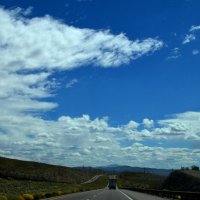 дорога с облаками :: Таня Фиалка дорога с облаками :: Таня Фиалка