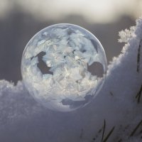 Мыльный пузырь с узорами :: Андрей Пристяжнюк