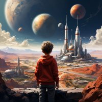 Мечты мальчика. :: Михаил Елочкин Мечты мальчика. :: Михаил Елочкин