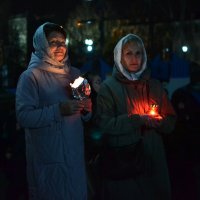 Пасхальная служба. :: Михаил К