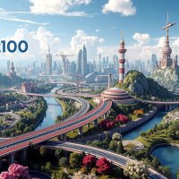 Проект. «Конец 21 века. Новые города ближайшего будущего» (47) :: Игорь Питерский