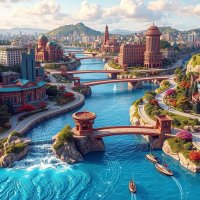 Проект. «Конец 21 века. Новые города ближайшего будущего» (51) :: Игорь Питерский