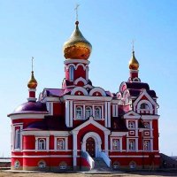 Церковь Рождества Иоанна Предтечи в Криводановке :: Галина Нестратова