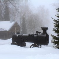 Локомобиль - паровая машина :: Татьяна Лютаева