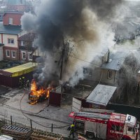 Тушение машины. :: Петр Беляков