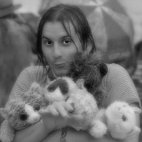 Зайчики, кошечки .... мягкие игрушки... :: Valziwa 