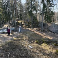 Единственный на сегодня в России скальный пейзажный парк на берегу бухты Защитной Выборгского залива :: Ирэн