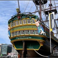 Прогулка по Амстердаму . «Амстердам» -  корабль музей :: Ольга Довженко