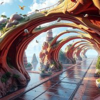 Проект-2. "Фантастическая и красочная инфраструктура к концу 21 века."(8) :: Игорь Питерский Проект-2. "Фантастическая и красочная инфраструктура к концу 21 века."(8) :: Игорь Питерский