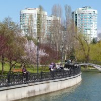 Весна в парке  Гагарина :: Валентин Семчишин