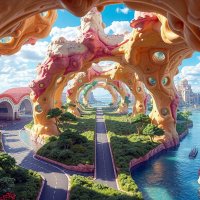 Проект-2. "Фантастическая и красочная инфраструктура к концу 21 века."(14) :: Игорь Питерский