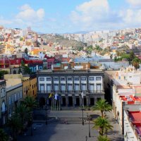 Вид на город Лас-Пальмас-де-Гран-Канария (старый город) :: Savayr 