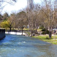Салгир  полноводный :: Валентин Семчишин