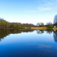 Пейзаж с мостом. :: Милешкин Владимир Алексеевич 