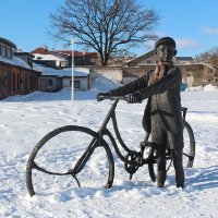 Скульптура Арво Пярта :: Сергей Сомихин