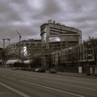 Спорткомплекс Олимпийский строится. :: Наталья Вязигина