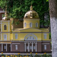 Макет утерянного храма в парке города Гомель :: Игорь Сикорский