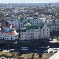 Выборг со смотровой площадки Башни Святого Олофа :: Ирэн 