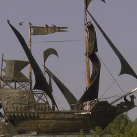 Яхрома. Фрагмент архитектуры шлюза. :: Игорь Олегович Кравченко