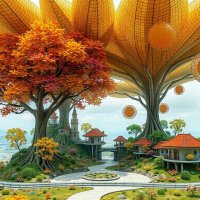 Проект-3. "Малые поселения. Природа. Новая жизнь. Реализация 2030-50гг.." (2) :: Игорь Питерский