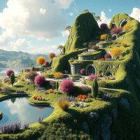 Проект-3. "Малые поселения. Природа. Новая жизнь. Реализация 2030-50гг.." (9) :: Игорь Питерский