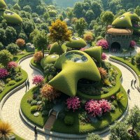 Проект-3. "Малые поселения. Природа. Новая жизнь. Реализация 2030-50гг.." (13) :: Игорь Питерский